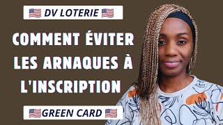 Comment éviter les arnaques à linscription GREEN CARD 🇺🇸 [upl. by Belinda]