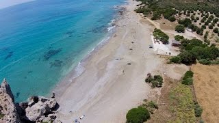 Kreta Fahrt vom Korakas zum Peristeris Strand [upl. by Arela]