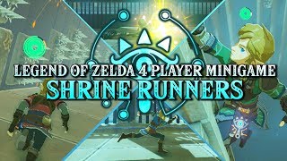 Breath Of The Wild 4 Player Minigame  Shrine Runners [upl. by Chanda]