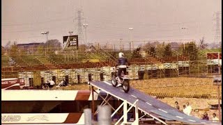 Evel Knievel  Kings Island Practice Session October 1975 [upl. by Imalda]