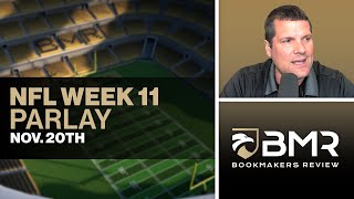 NFL Week 11 Parlay at 589  Picks and Analysis by Donnie RightSide Nov 20th [upl. by Llerot]