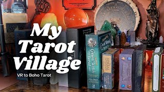 My Tarot Village VR to Dawn DawnMichelleTarot ItTakesAVillage2022 [upl. by Eycats]