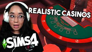 This mod adds realistic casinos The Sims 4 Mods [upl. by Niknar]