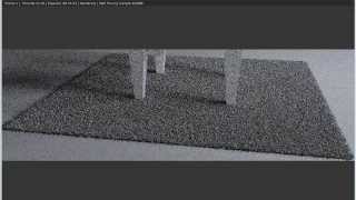 simple carpet in blender with particles [upl. by Bouldon930]