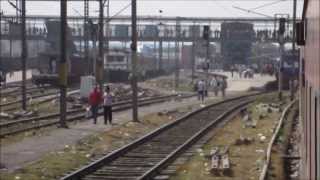 Sealdah Rajdhani Blast Kanpur  New Delhi High Speed Compilation [upl. by Gennie]