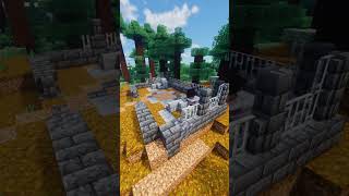 deep slate and stone brick cemetery minecraft halloween [upl. by Nairehs]