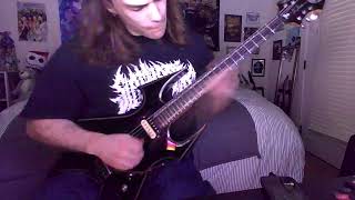 I Feel Nothing  Immolation  GUITAR COVER [upl. by Budde]