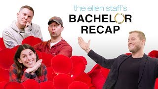 Extended Cut  The Ellen Staff’s ‘Bachelor Recap’ with Special Guest Colton Underwood [upl. by Alcina]