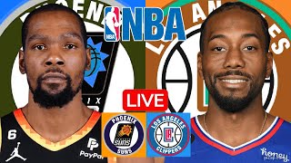 LIVE PHOENIX SUNS vs LOS ANGELES CLIPPERS  NBA  PLAY BY PLAY  SCOREBOARD [upl. by Anam]