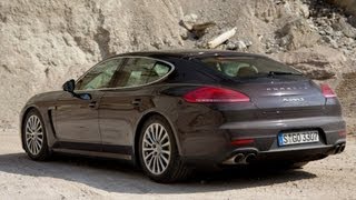 Porsche Panamera S amp Panamera E Hybrid review 2013 [upl. by Arther]