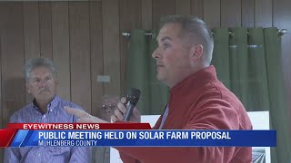 Muhlenberg County Solar Farm meeting [upl. by Kelli]