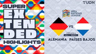 SUPER EXTENDED HIGHLIGHTS  Alemania vs Países Bajos  UEFA Nations League 2024  TUDN [upl. by Echo628]