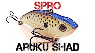 Lure Review Spro Aruku Shad [upl. by Fevre]