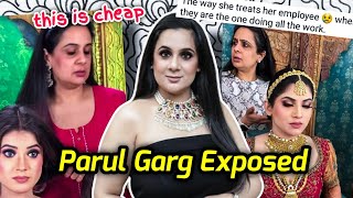 PARUL GARG BEING UNPROFESSIONAL WITH MODELS MUAS NEED TO STOP DOING THIS [upl. by Ire]