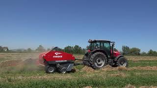 Fimaks 5690 Small Square Baler [upl. by Leakcim477]