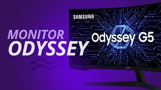 Samsung Odyssey G5 el monitor gamer que dispensa Alt Tab ANÁLISISREVIEW [upl. by Frere]