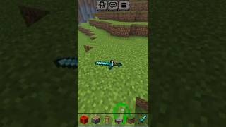 Minecraft sword minecraftshorts minecraftbuildinghacks minecrafttiktokhacks [upl. by Yaniv179]