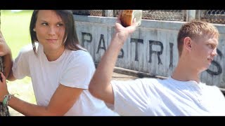 HUNGER GAMES PARODY quotWhy Peeta Threw Bread At Katnissquot Filmed At Actual Bakery From The Movie [upl. by Yelrebmik]