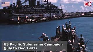 The USN Pacific Submarine Campaign  Hey the torpedoes are working now Jul43  Dec43 [upl. by Atoiganap]