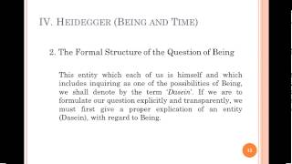 NonLinear Existentialism Heidegger and Sartre [upl. by Dallman864]