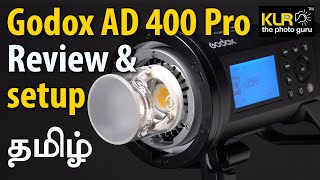 Godox AD400 Pro review amp settings  தமிழ் l Learn Photography in Tamil [upl. by Nekial]