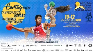 CESA Balonmano Playa 2021  Pista 1 Viernes  Mañana [upl. by Namwen]