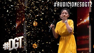 Keren con 14 años obtiene el Golden Buzzer de Nashla  Dominicana´s Got Talent 2020 [upl. by Sitnalta63]