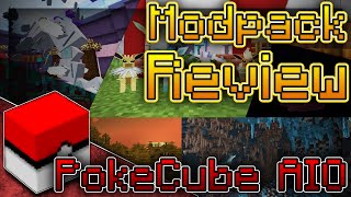 PokeCube Modpack Review PokeCube AIO ModpackPixelmon Alternative [upl. by Sukramal]