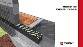 Plaatsingsvideo FOAMGLAS® PERINSUL HL [upl. by Lahtnero]