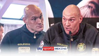 Tyson Fury press conference BEST BITS ahead of Oleksandr Usyk fight 👀🍿 [upl. by Sung]