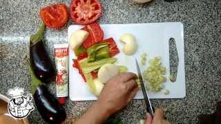 Receta Italiana Caponata [upl. by Osanna]