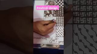 mehndidesign square box mehndi design easy [upl. by Kirtap633]