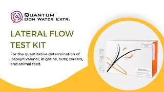 Quantum DON Water Extraction  Rapid Test for DON detection in grains nuts cereals amp animal feed [upl. by Augustus349]