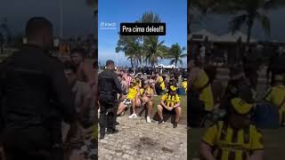 TORCIDA ORGANIZADA  TORCEDORES DO PEÑAROL SÃO PRESOS PELOS POLICIAIS SELVA BRIGA BOLACHA [upl. by Donela]