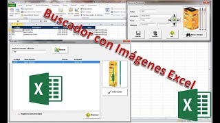 Consultar datos con imagenes en excel  Formulario de busqueda con imagenes HD  Descarga gratis [upl. by Coit]