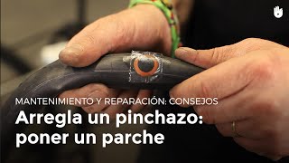 Arregla un pinchazo poner un parche  Repara tu bici [upl. by Idac]