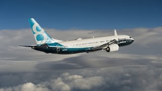 Boeing completes first flight of the 737 MAX [upl. by Alejandra]