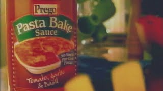 Prego Pasta Bake Sauce Commerical  2001 [upl. by Rolo738]