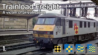 Trainload Freight  A victim of privatisation  BR Sectors EP1 [upl. by Colwell591]