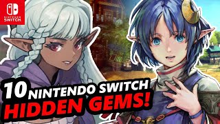 TOP 10 BEST Nintendo Switch Hidden Gems [upl. by Utham]