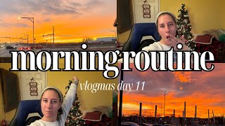 Winter Morning Routine Vlogmas day 11 [upl. by Hannad]