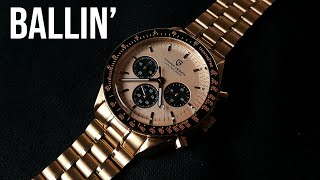 Ballin On A Budget  Pagani Design PD1701 Rose Gold Full Review [upl. by Atis]