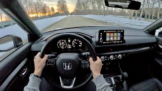 2023 Honda CRV Sport Touring  POV Driving Review [upl. by Mcmillan519]