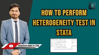 How to perform heterogeneity test in stata [upl. by Abdella788]