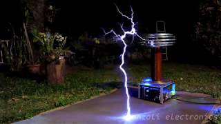 The Signal by BertycoX on Singing Tesla Coil [upl. by Eannej]