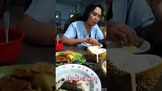 MAKAN IKAN ASIN CAMPUR DUREN [upl. by Tansey]