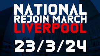 National Rejoin March LIVERPOOL  23324 [upl. by Enened]