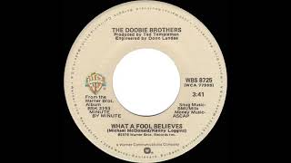 1979 HITS ARCHIVE What A Fool Believes  Doobie Brothers a 1 recordstereo 45 [upl. by Lledal728]