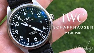 IWC Schaffhausen Mark XVIII Review [upl. by Eilra]