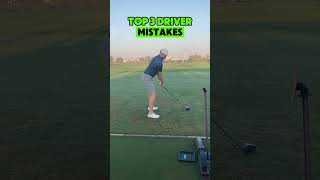 TOP 3 driver mistakes almost EVERY golfer makes 🏌️‍♂️ [upl. by Normalie]